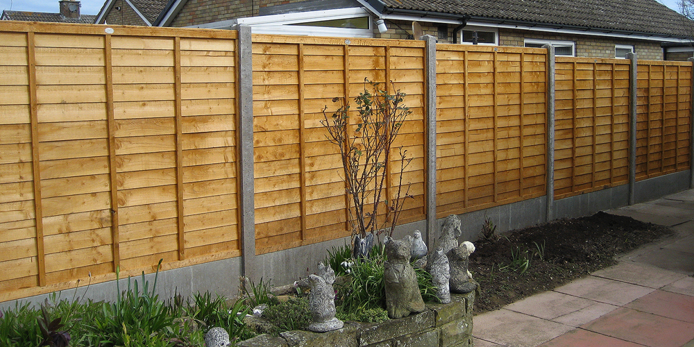 Photograph of a fence made by Steve Hanson Fencing & Joinery. Fencing and gates in Bridlington.